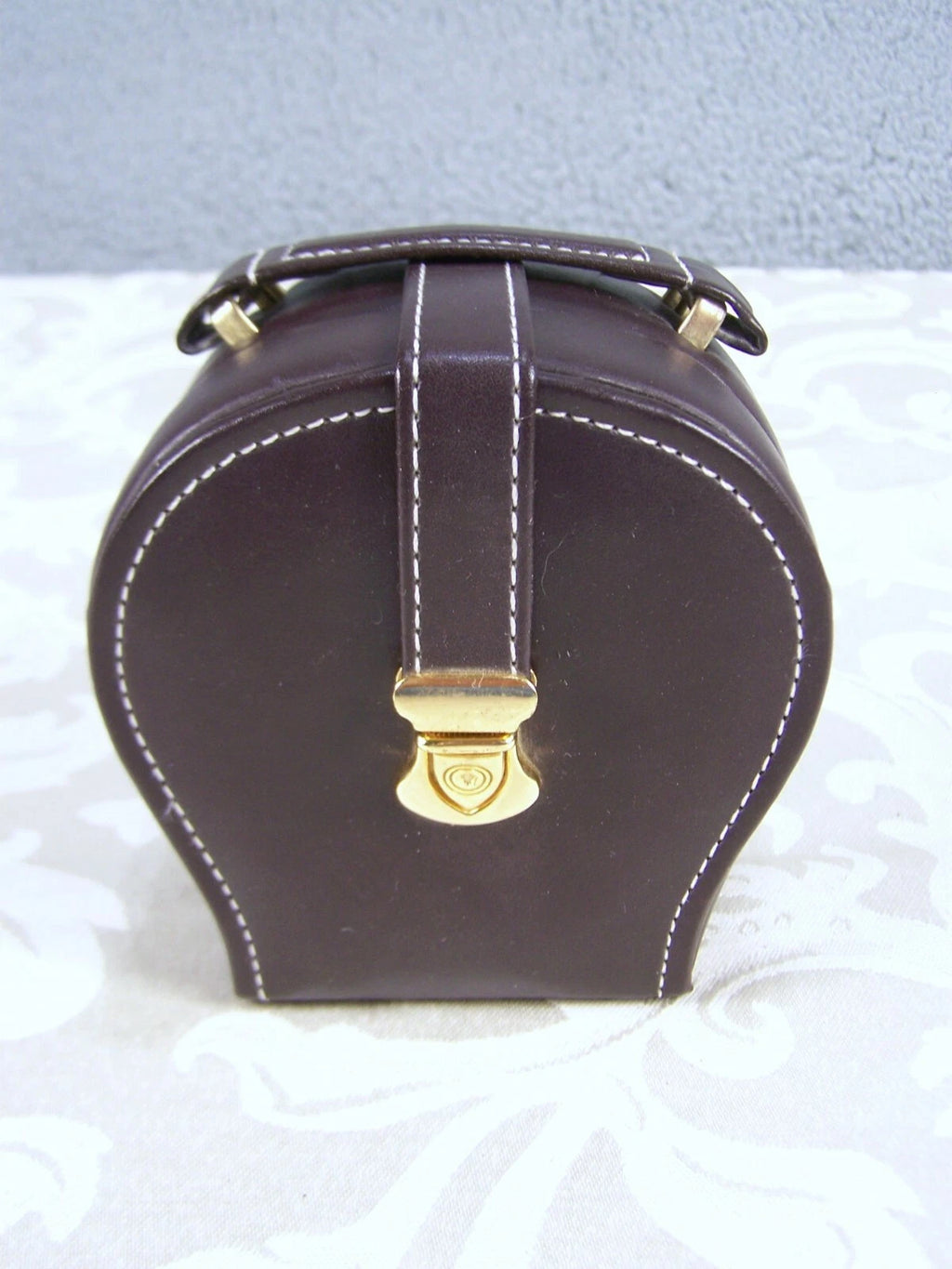 Small Jewelry Box Brown with Clasp For rings Chains Earrings Storage | eBay