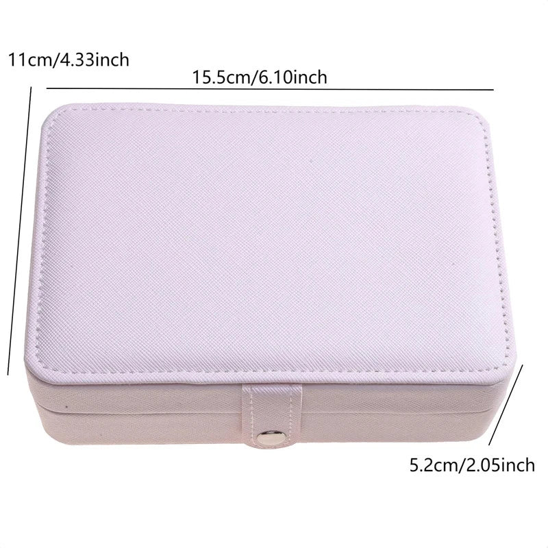 Jewelry Storage Box New High-end Exquisite Large Capacity Travel Jewelry Bag | eBay