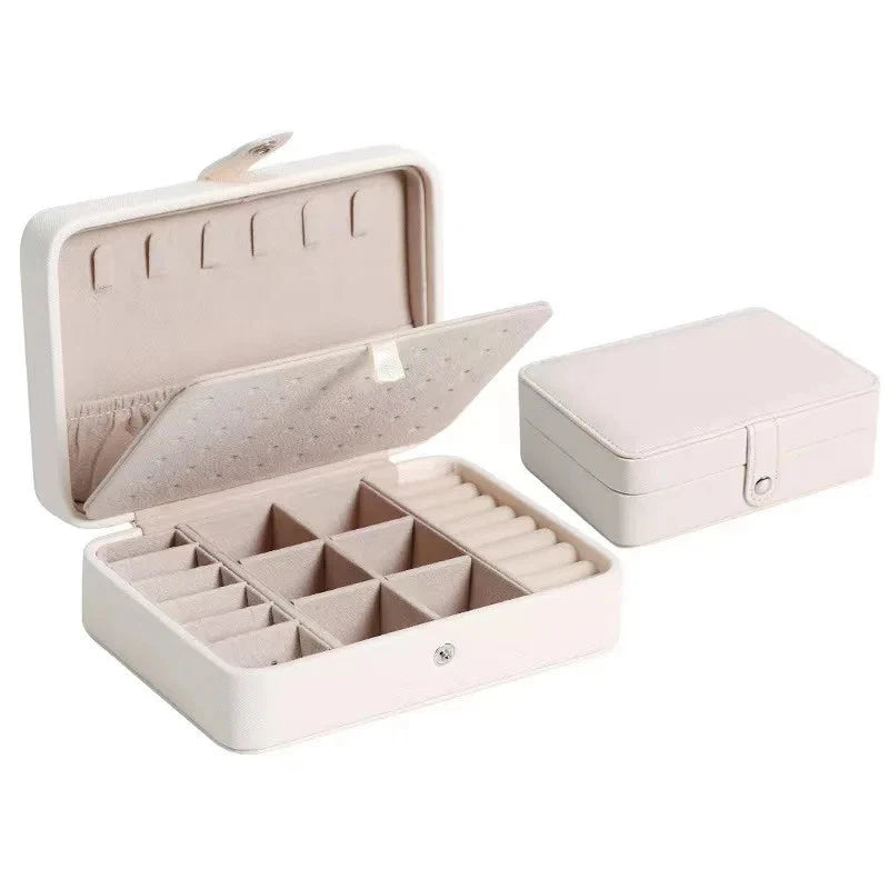 Jewelry Storage Box New High-end Exquisite Large Capacity Travel Jewelry Bag | eBay