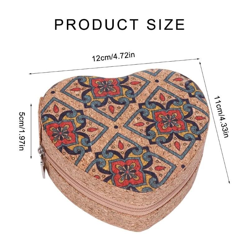 Travel Friendly Retro Jewelry Storage Box for Women with Elegant Floral Detail | eBay