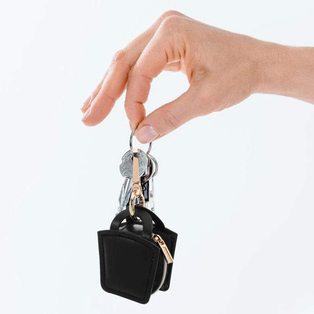 Portable Jewelry Box Travel Earring Storage for Case with Keychain | eBay