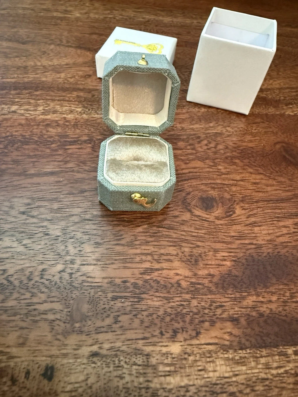 Ring Box Jewelry Storage Container | eBay