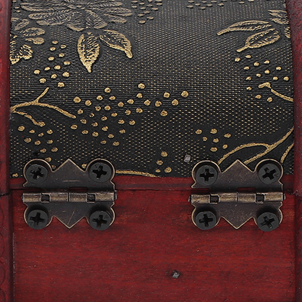 Retro Storage Box Hair Accessory Jewelry Storage Antique Wooden Organizer Case | eBay