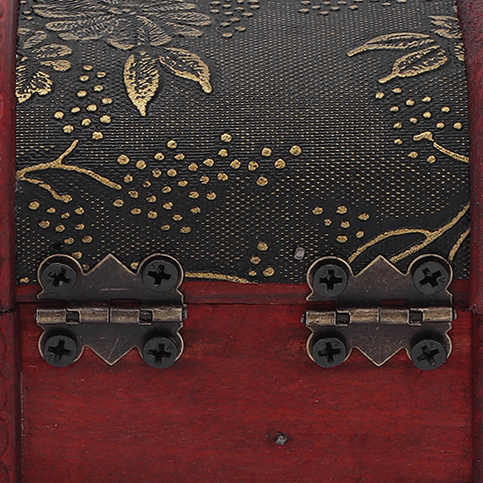 Retro Storage Box Hair Accessory Jewelry Storage Antique Wooden Organizer Case | eBay