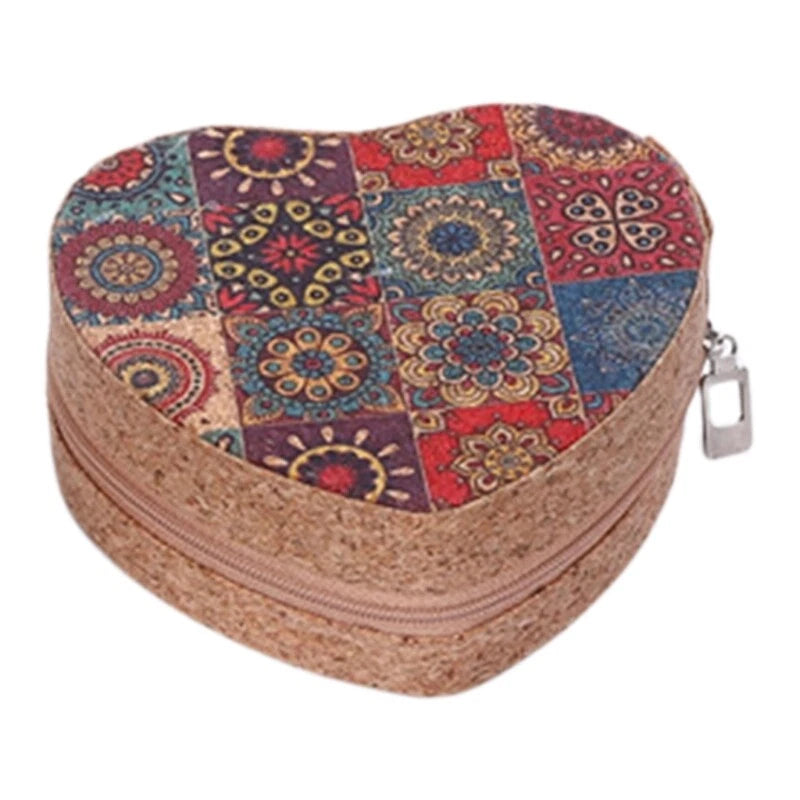 Travel Friendly Retro Jewelry Storage Box for Women with Elegant Floral Detail | eBay