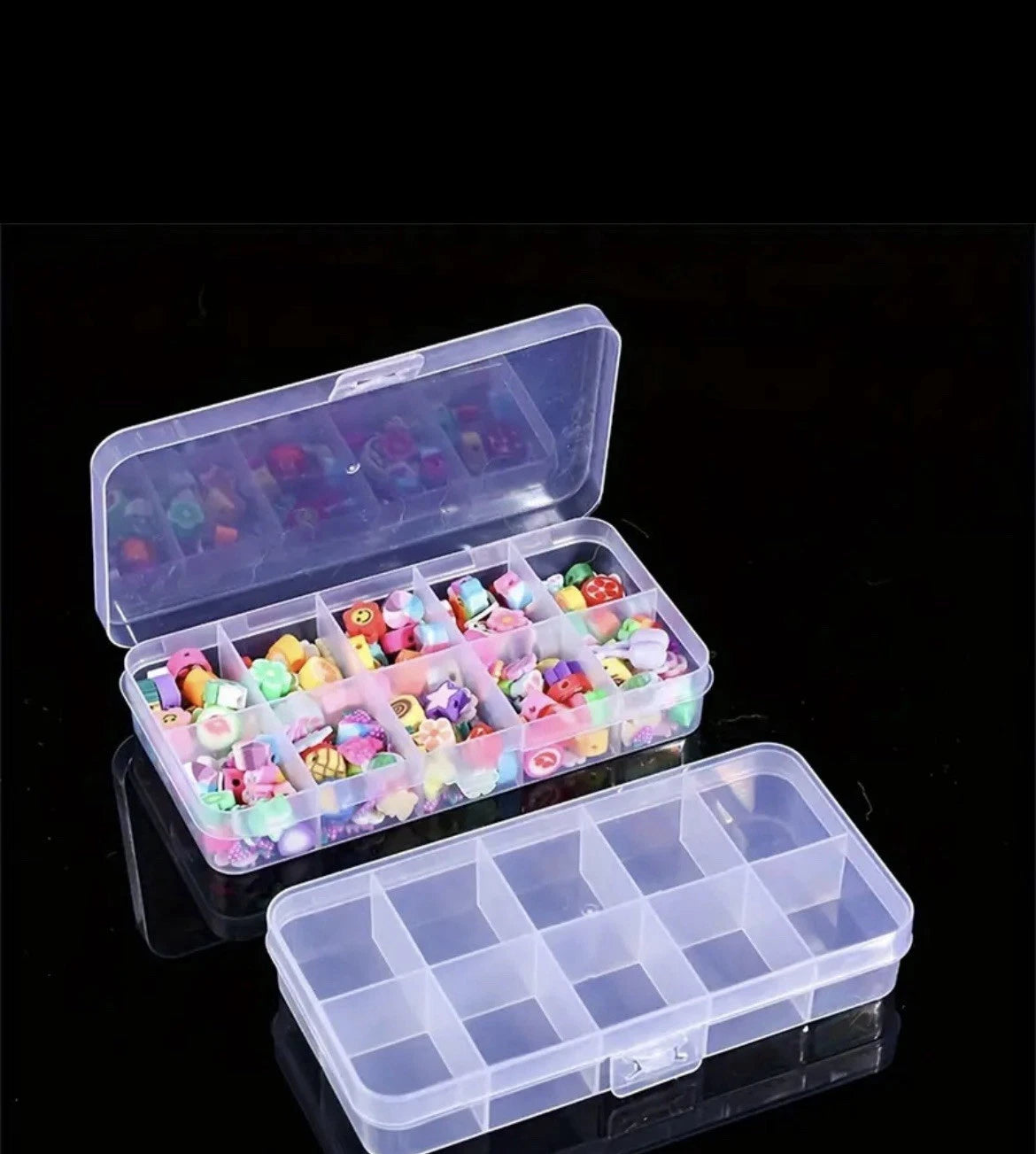 10 Grid Mini Organizer Boxes For DIY, Jewelry, Nails, and Much More.(Pack Of 12) | eBay
