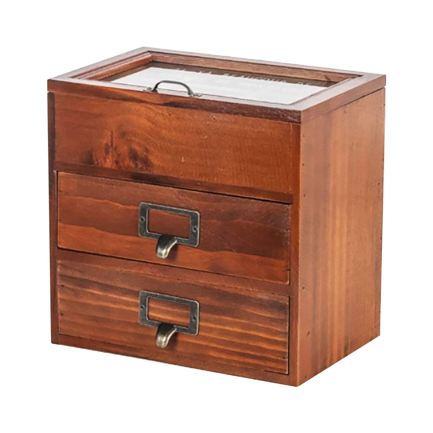 Primo Supply 6-Slot Jewelry Organizer - Wooden Storage Cabinet for Watches & ... | eBay