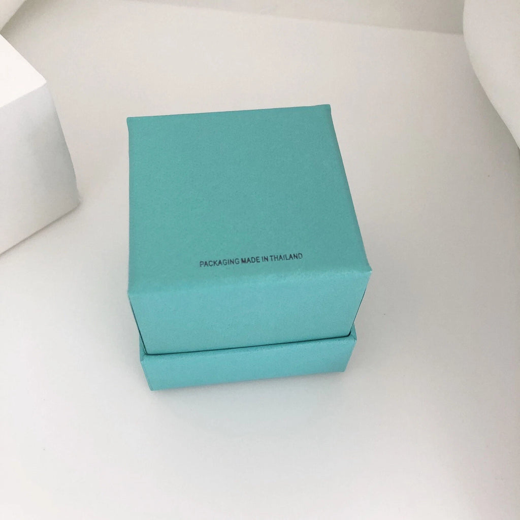 Tiffany & Co Blue Leather Empty Ring Box and Blue Gift Box | eBay