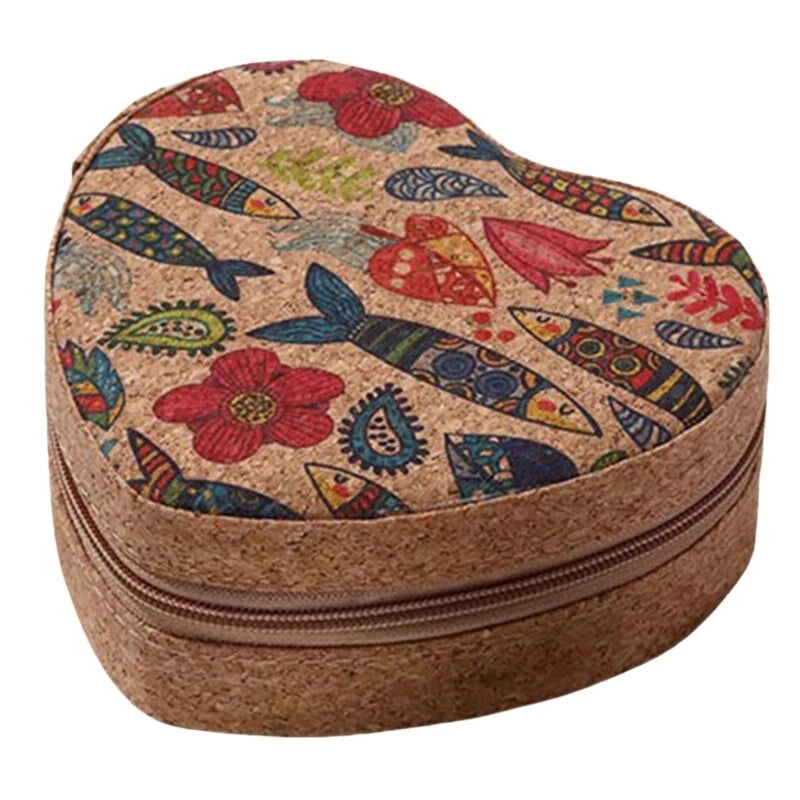 Travel Friendly Retro Jewelry Storage Box for Women with Elegant Floral Detail | eBay