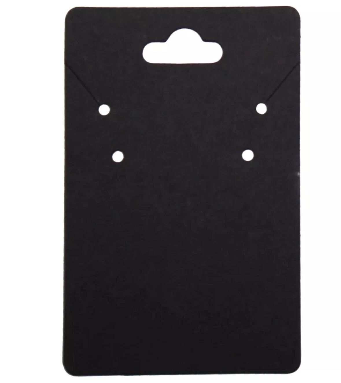 100 Piece Hanging Necklace Card Display 3” X 2” Jewelry Hanging Card - 3 Colors | eBay