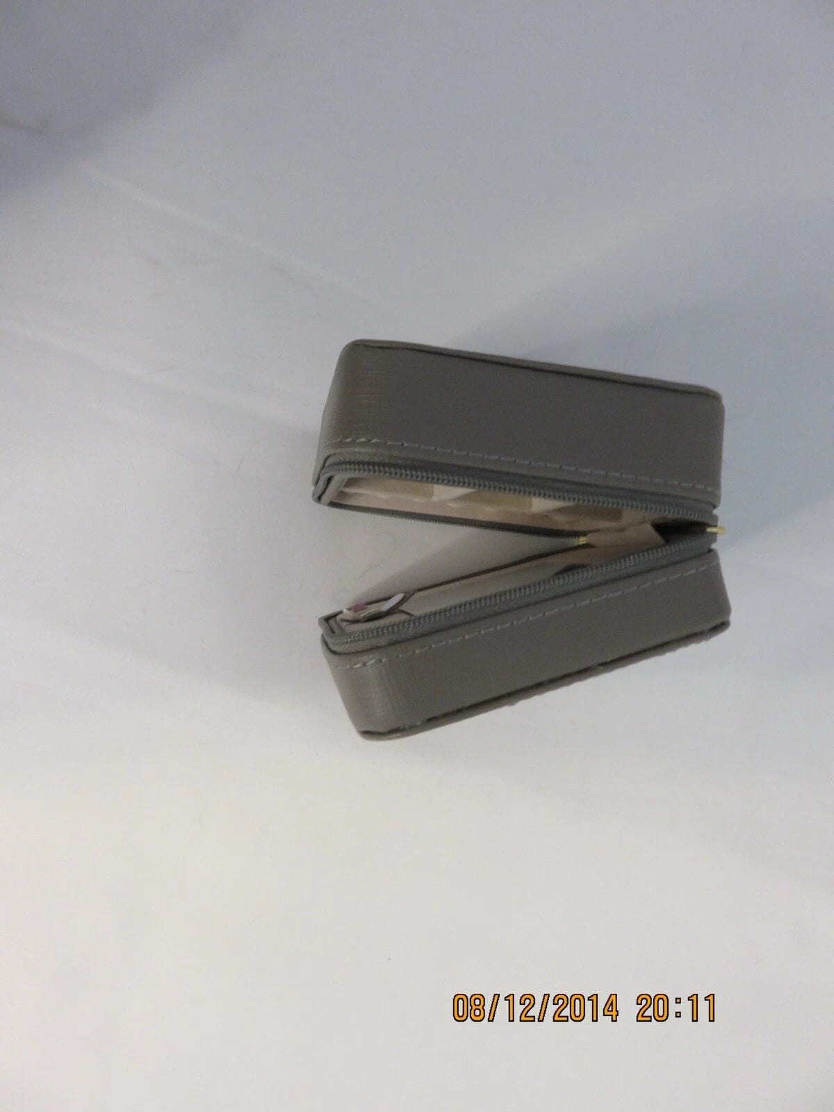 PLeather Small Jewelry Box Portable Travel Storage Case 4X4 3 Compartments | eBay