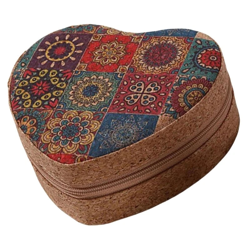 Travel Friendly Retro Jewelry Storage Box for Women with Elegant Floral Detail | eBay