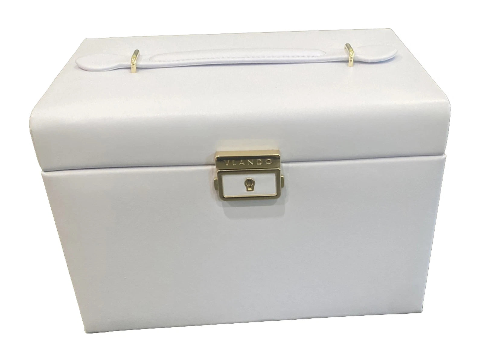 Vlando Jewelry Organizer Box for Women Large Leather Jewelry Storage Box | eBay