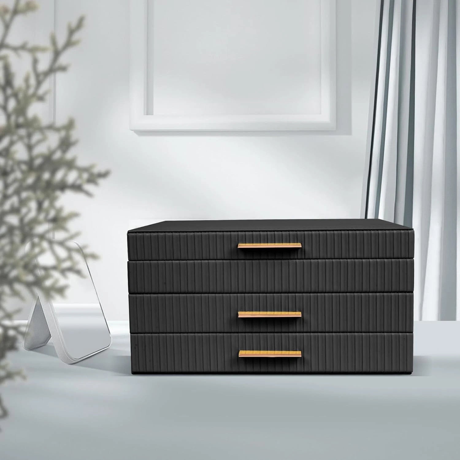 Jewelry Boxes for Women, Jewelry Storage Organizer with 2 Drawers, Jewelry Organ | eBay