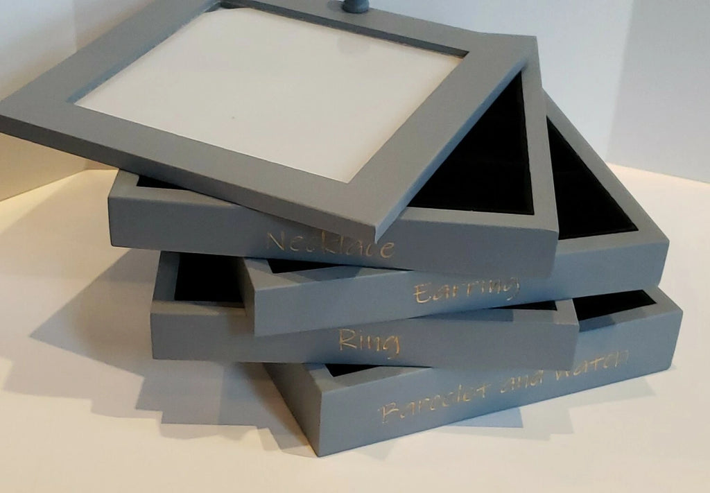 Y&Me Jewelry Box with Multi-Function Four Layers, Rotatable Jewelry Organizer | eBay