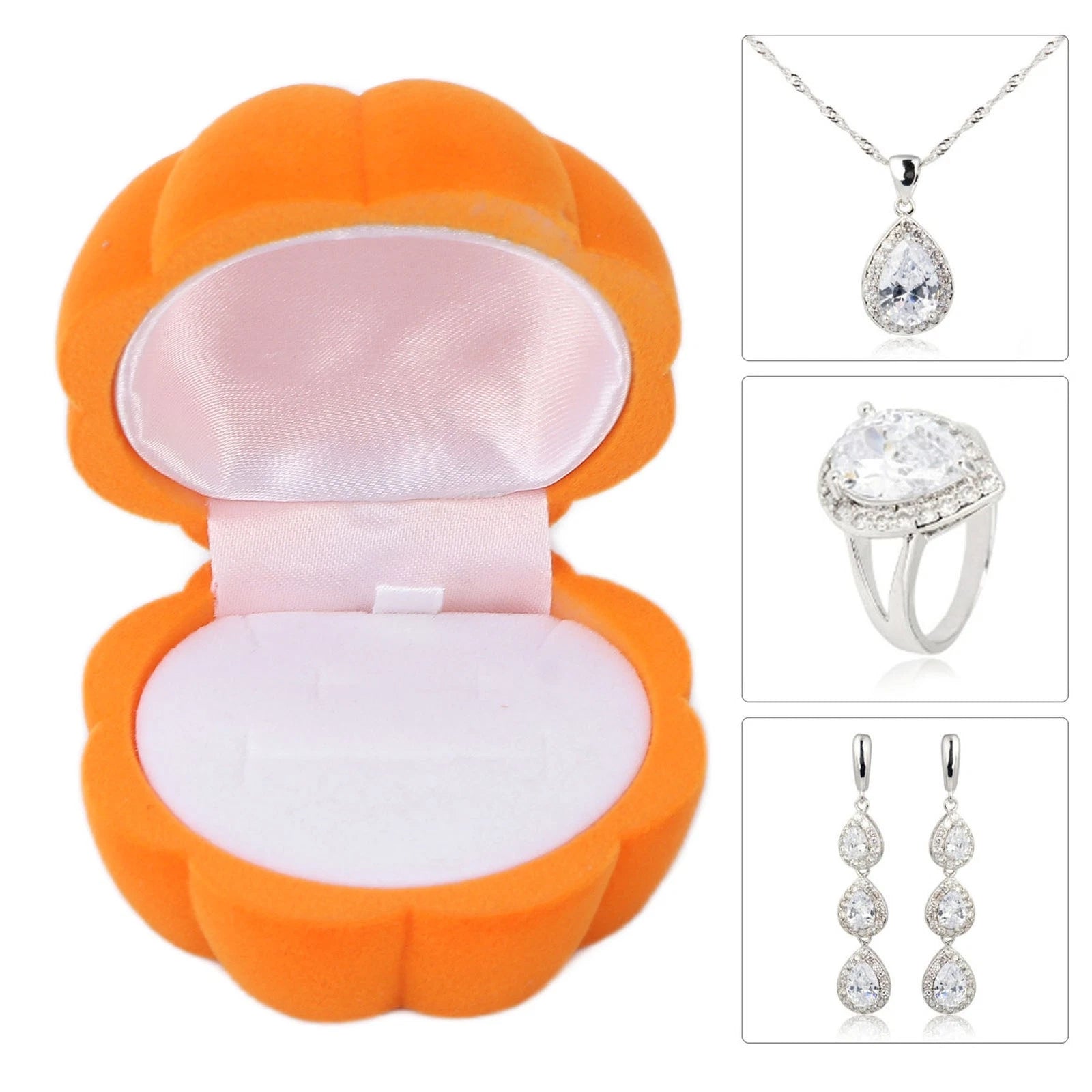 Jewelry Gift Box Earing Pendant Display Storage Box For Valentine's Day Moth WTD | eBay