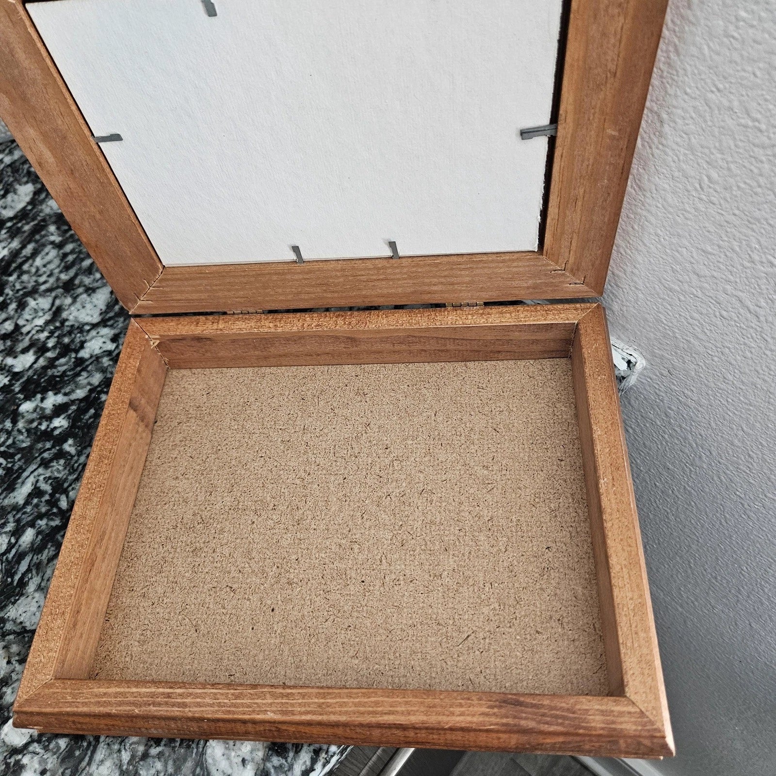 Vintage Mimi Wooden Framed Jewelry Box Friendship takes Two Me & You | eBay