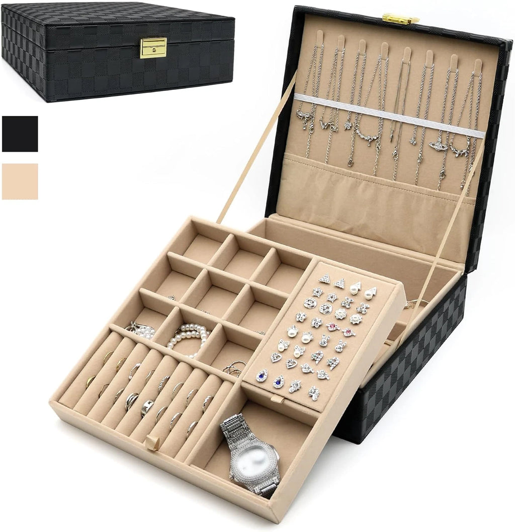 Jewelry Organizer Box, Jewelry Box Organizers for Women Girls, Jewellery Display | eBay