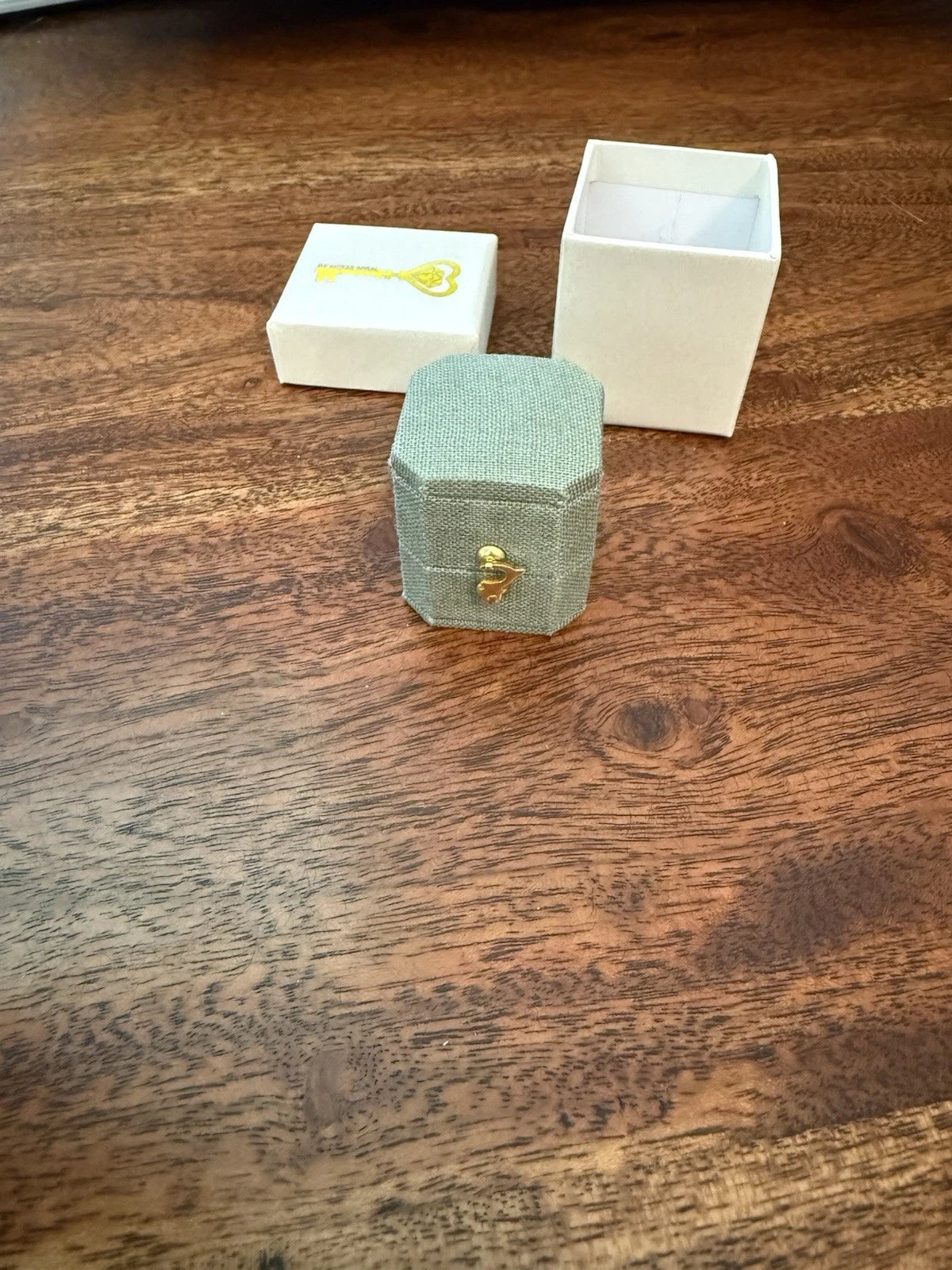 Ring Box Jewelry Storage Container | eBay