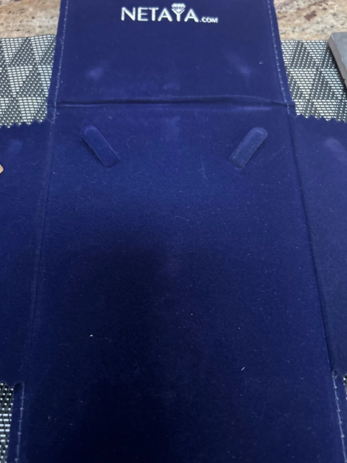 Blue Necklace Folder Jewelry Gift Organizer Display Storage | eBay