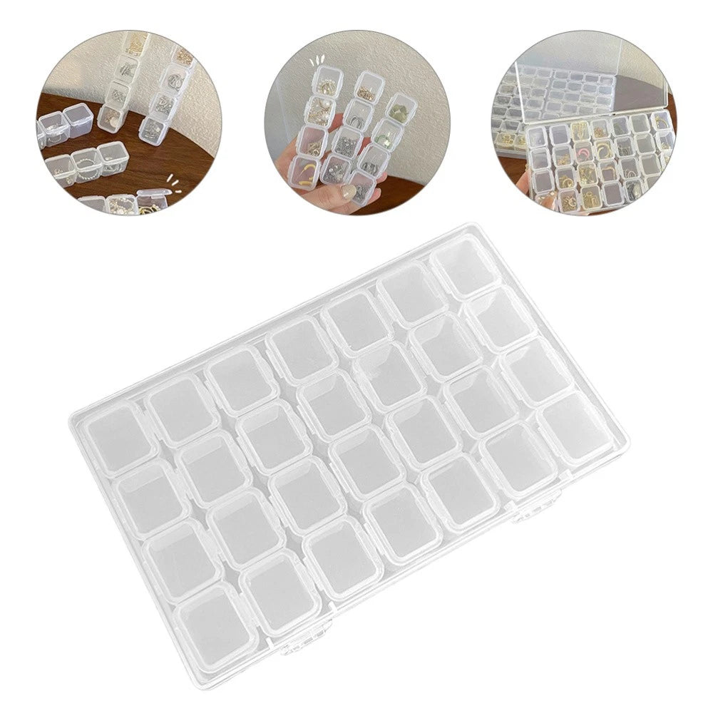 Transparent Jewelry Box Necklace and Bracelet Holder Organizer Storage | eBay