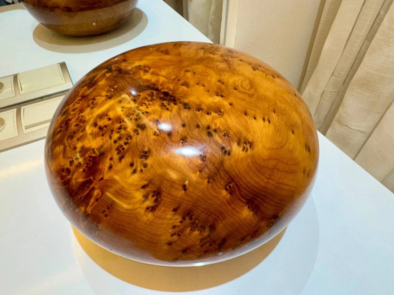 Round Box Gift idea Jewelry Thuya Wooden Box Organizer Decorative Round box | eBay