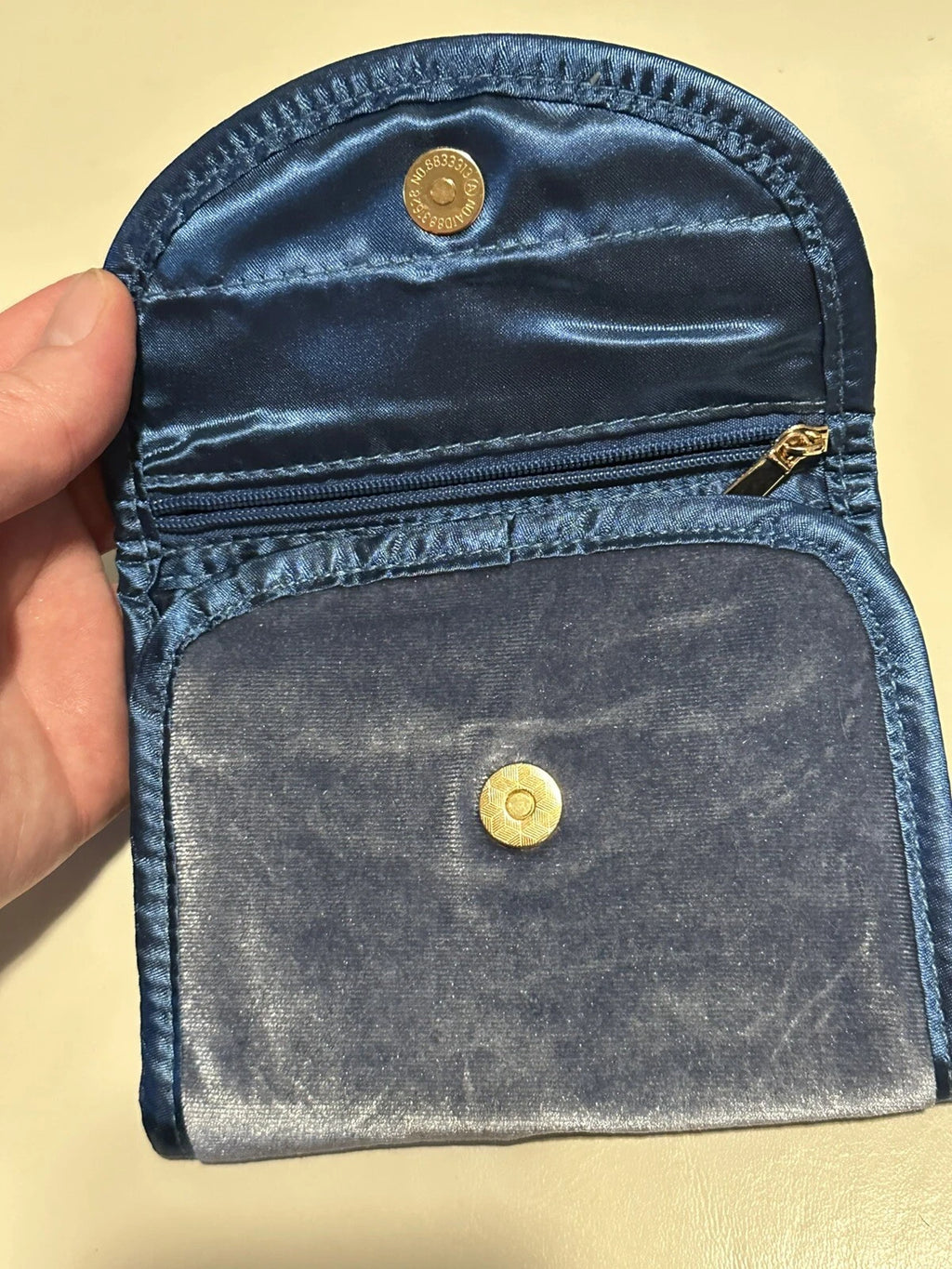 New Bella Jewelry Storage Bag Blue Portable Organizer W/ Magnetic Closure | eBay