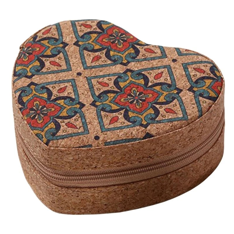 Travel Friendly Retro Jewelry Storage Box for Women with Elegant Floral Detail | eBay