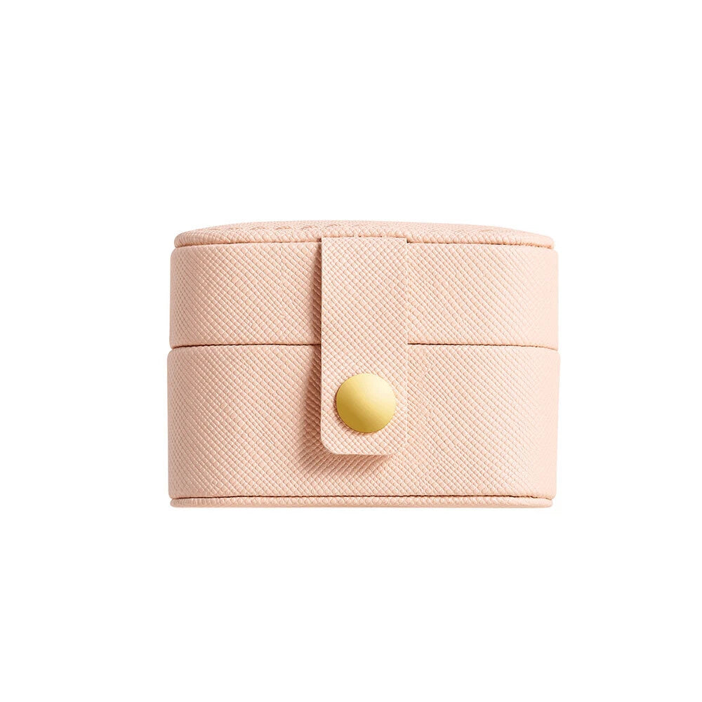 Women Portable Mini Jewelry Storage Case PU Leather Travel Jewelry Organizer Box | eBay