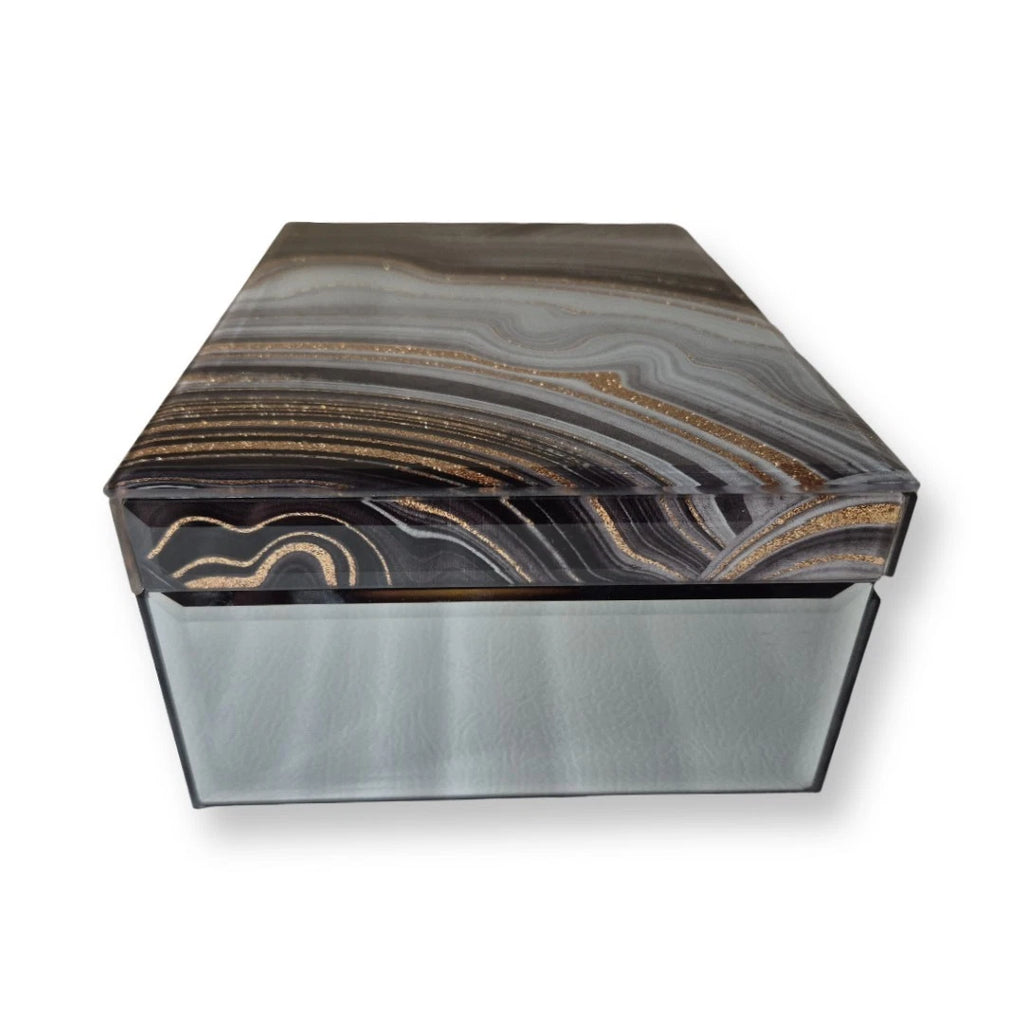 Amazing Time Trace Marble Style Jewely Box | eBay