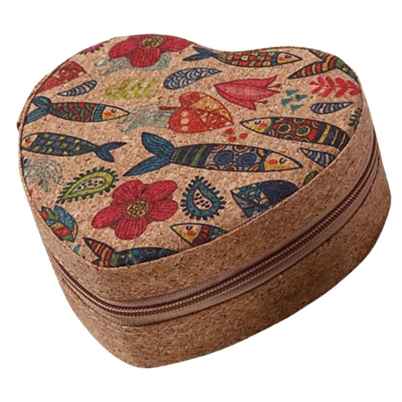 Travel Friendly Retro Jewelry Storage Box for Women with Elegant Floral Detail | eBay