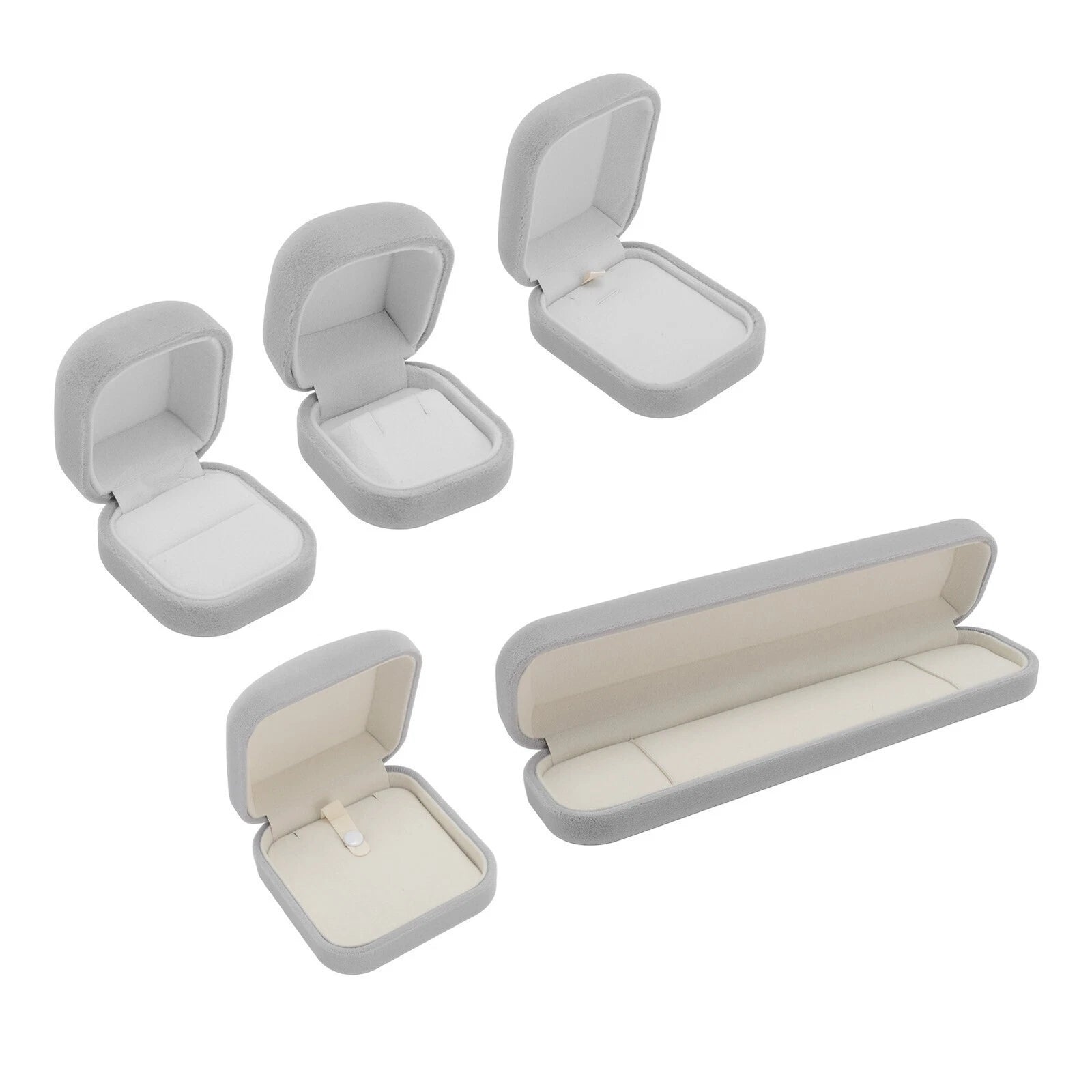 Velvet Jewelry Gift Box Case Soft Lining Luxurious Scratch Resistant Jewelry | eBay