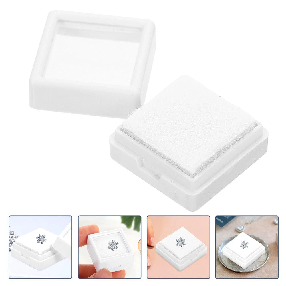 20 Pcs Storage Display Box Lovers Bride Stand up Jewelry Women Organizer | eBay