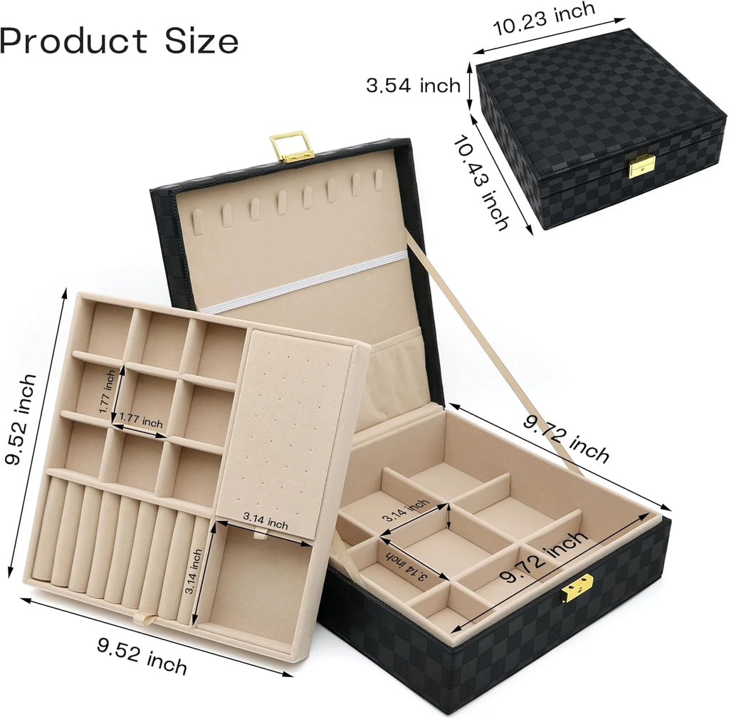 Jewelry Organizer Box, Jewelry Box Organizers for Women Girls, Jewellery Display | eBay