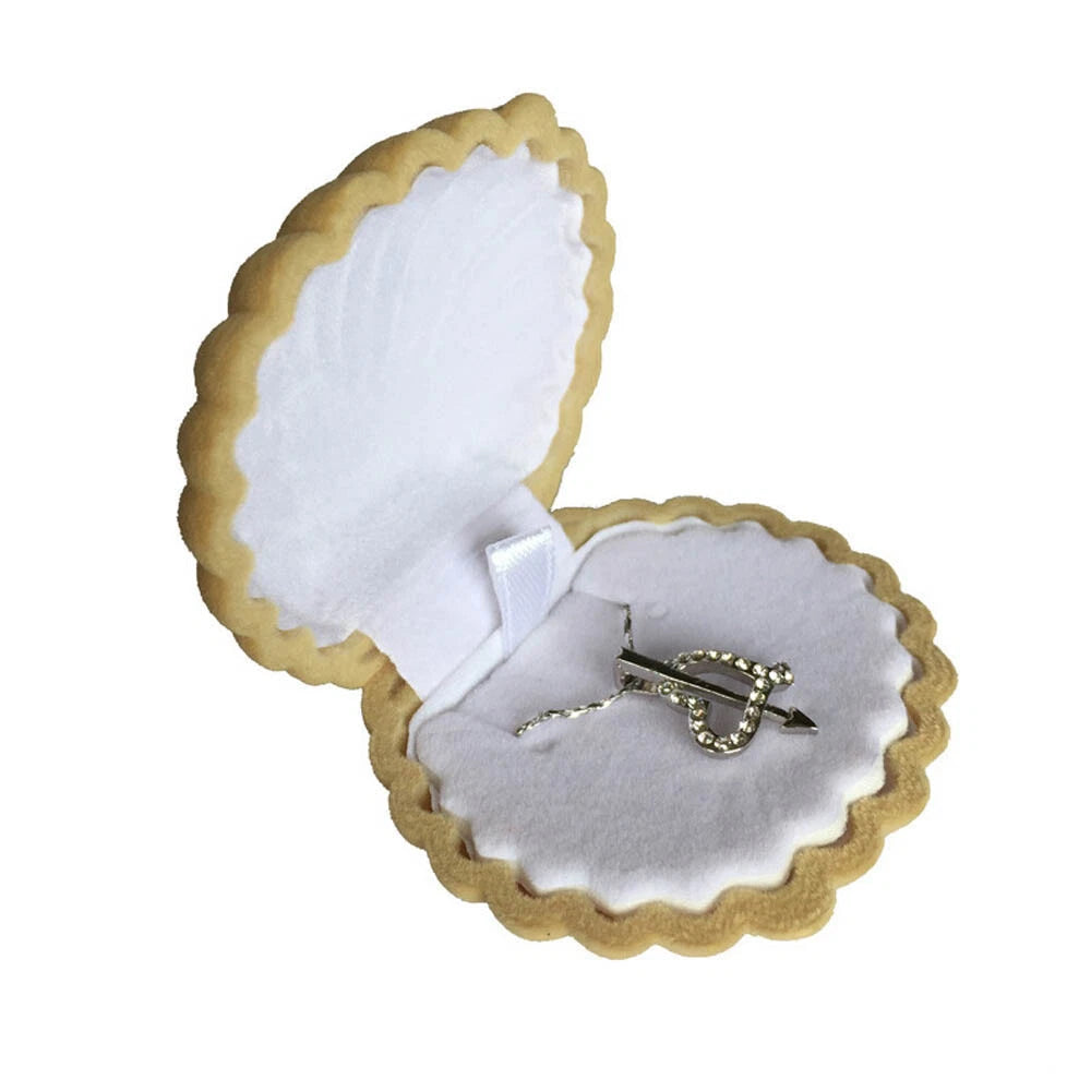 10Pcs Shell Velvet Ring Case Earrings Necklace Jewelry Display Storage Gift Box | eBay