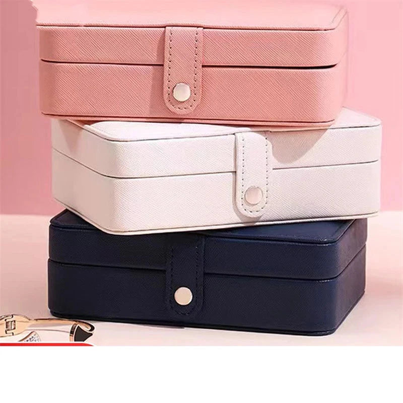 Jewelry Storage Box New High-end Exquisite Large Capacity Travel Jewelry Bag | eBay