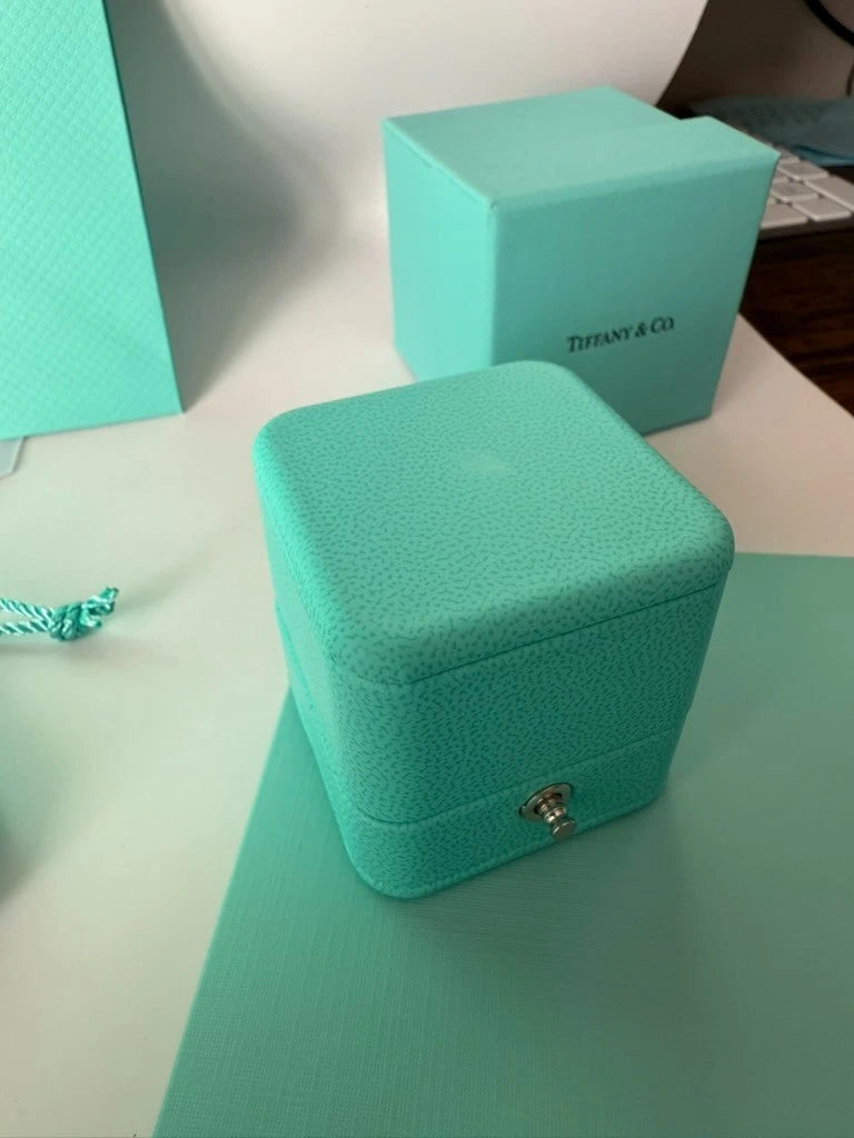 Tiffany & Co Engagement Box + Outer Box + Pouch + Certificate + Folder +Bag | eBay
