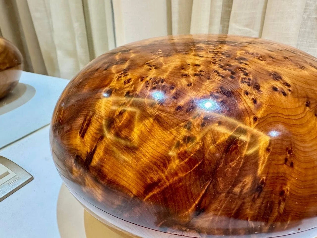 Round Box Gift idea Jewelry Thuya Wooden Box Organizer Decorative Round box | eBay