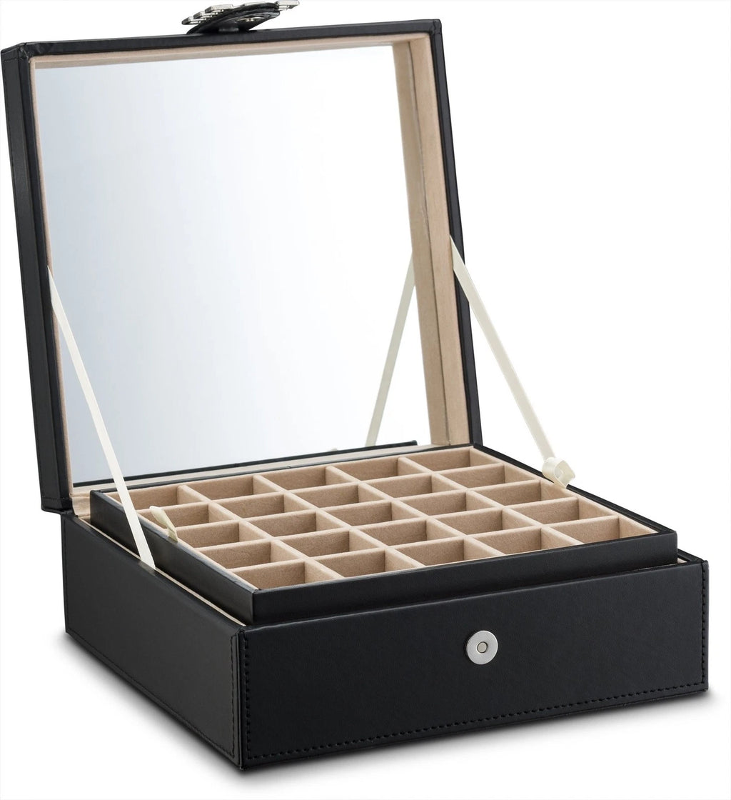 Earring Organizer - Classic 50 Section Jewelry Box/Case/Holder for Earrings, ... 678021712129| eBay