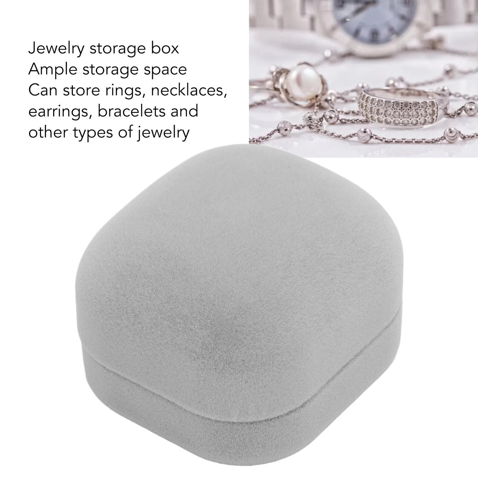 Velvet Jewelry Gift Box Case Soft Lining Luxurious Scratch Resistant Jewelry | eBay
