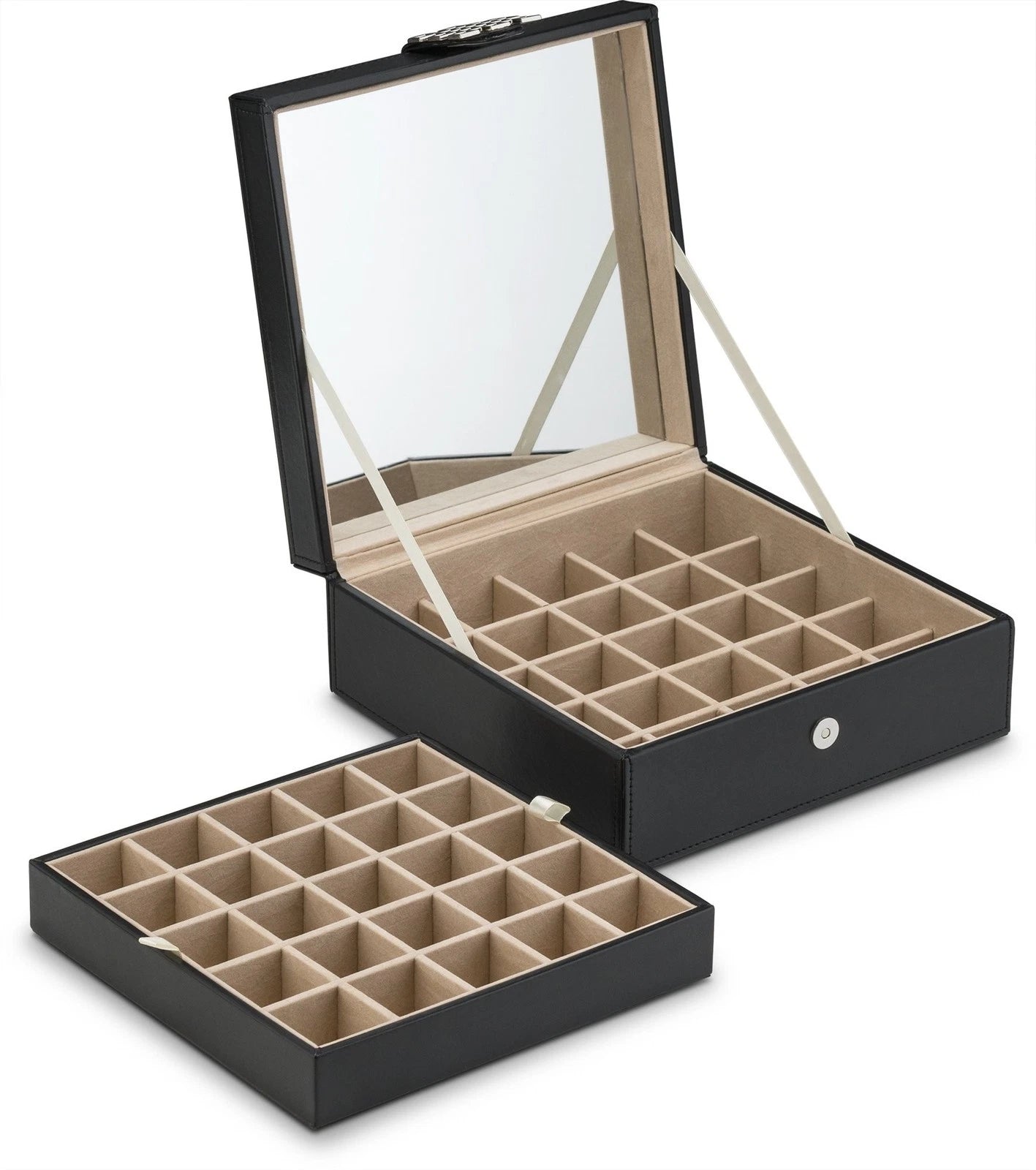 Earring Organizer - Classic 50 Section Jewelry Box/Case/Holder for Earrings, ... 678021712129| eBay