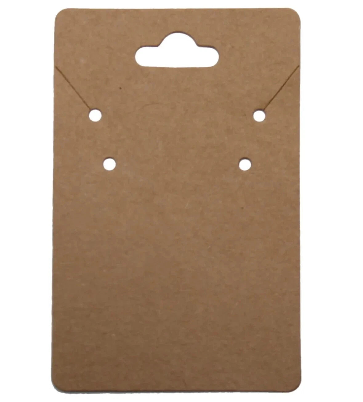 100 Piece Hanging Necklace Card Display 3” X 2” Jewelry Hanging Card - 3 Colors | eBay