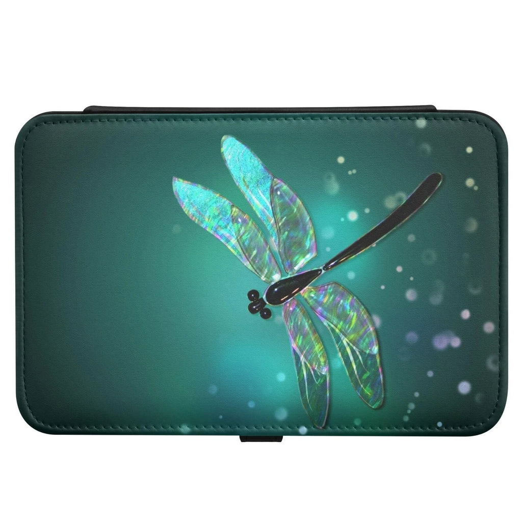 senya Leather Jewelry Box, Spring Dragonfly Necklace Ring Earrings Storage Or... | eBay