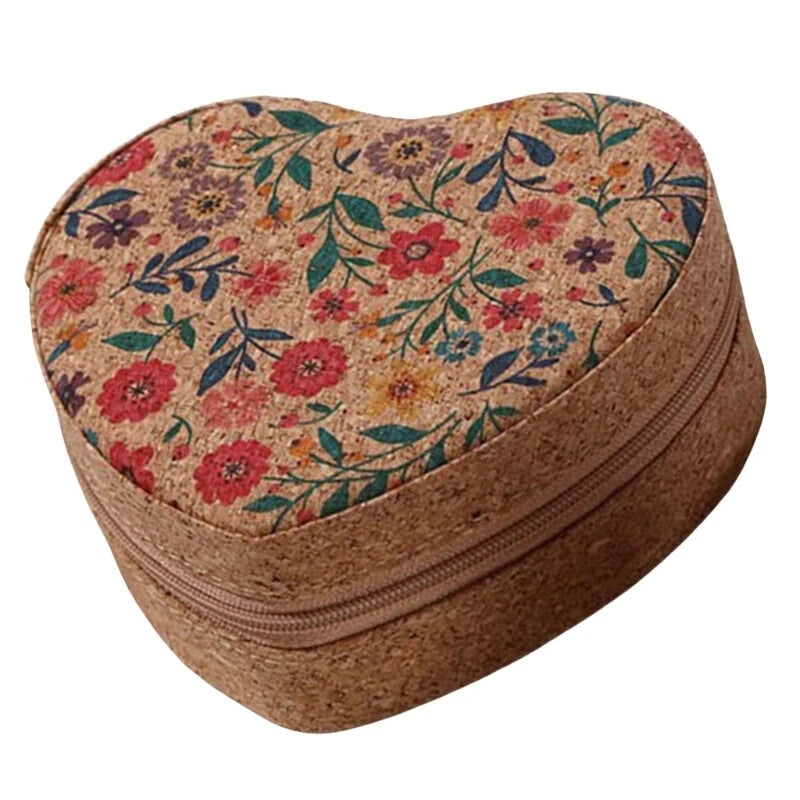 Travel Friendly Retro Jewelry Storage Box for Women with Elegant Floral Detail | eBay
