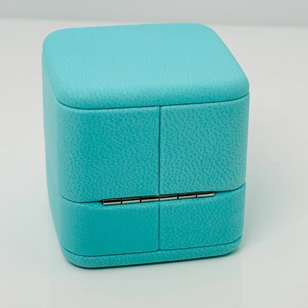 Tiffany & Co Blue Leather Empty Ring Box and Blue Gift Box | eBay
