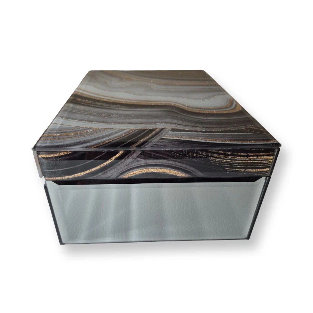 Amazing Time Trace Marble Style Jewely Box | eBay