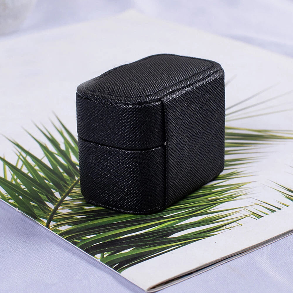 Women Portable Mini Jewelry Storage Case PU Leather Travel Jewelry Organizer Box | eBay