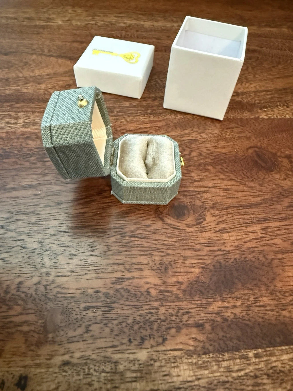 Ring Box Jewelry Storage Container | eBay