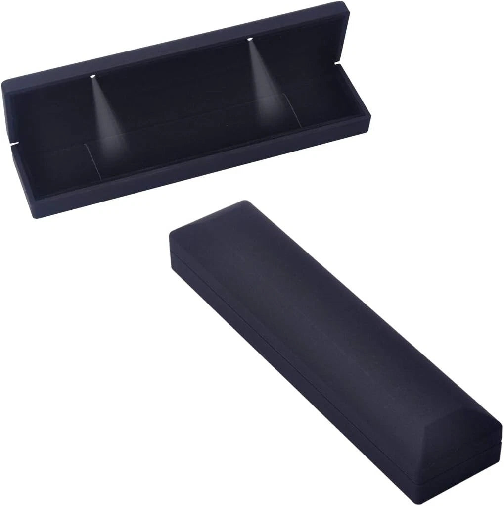 Safe and Elegant LED Jewelry Box with Black Velvet Cover - Ideal for Birthdays | eBay