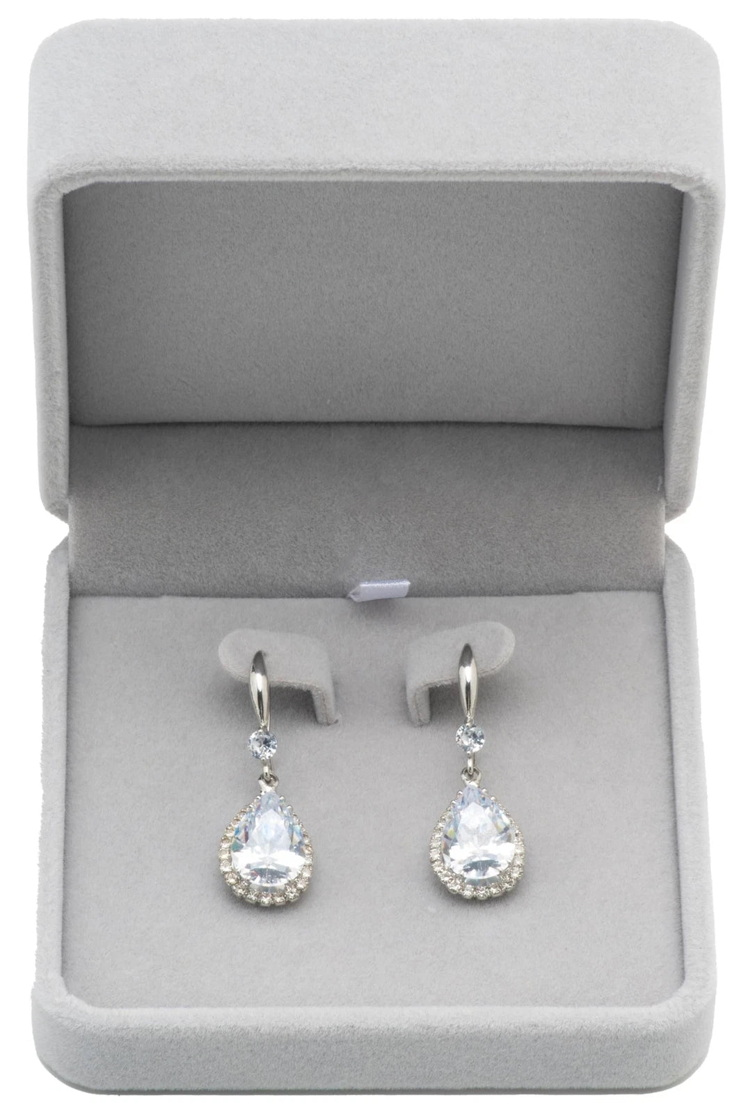 Velvet Earring Gift Box Large Earring Storage Case (Grey) Grey | eBay